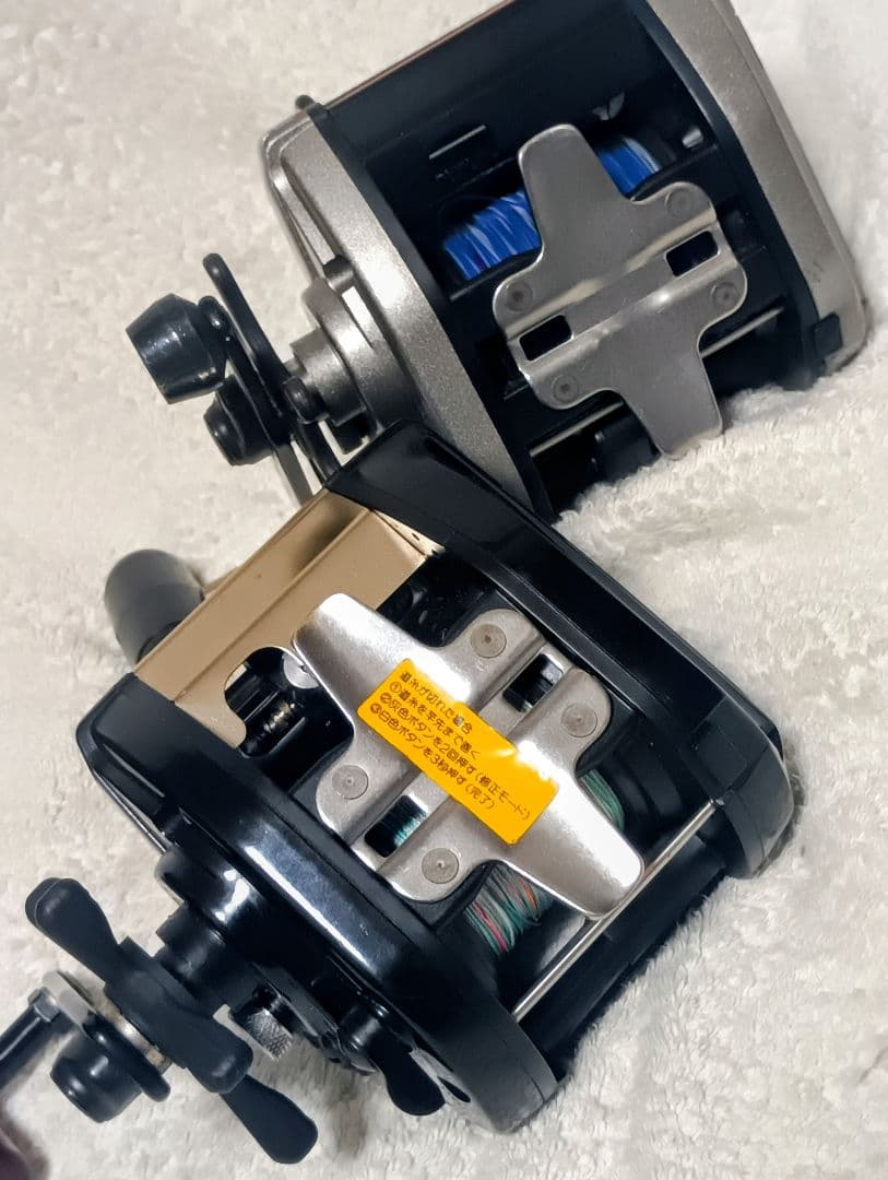 ダイワタナセンサーGS-50&X400デジタル深度カウンター付両軸リール