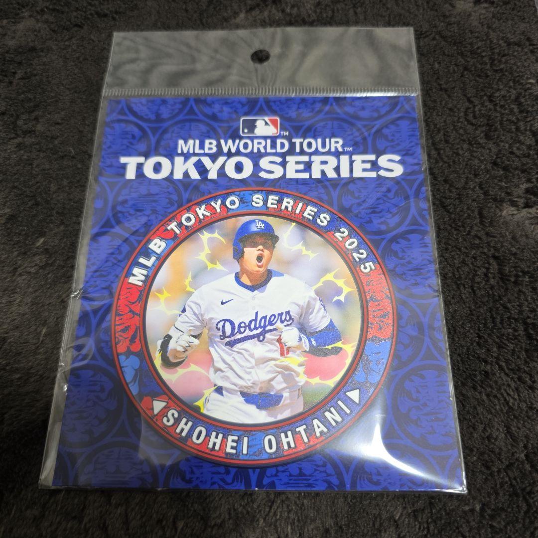 MLB東京シリーズ　ドジャース　大谷翔平　ラバーコースター2種セット②
