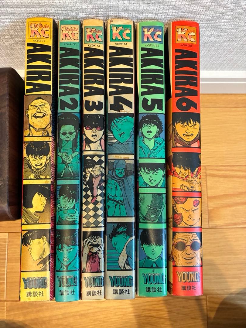 【全巻初版】AKIRA アキラ 全6巻セット 大友克洋 講談社 希少