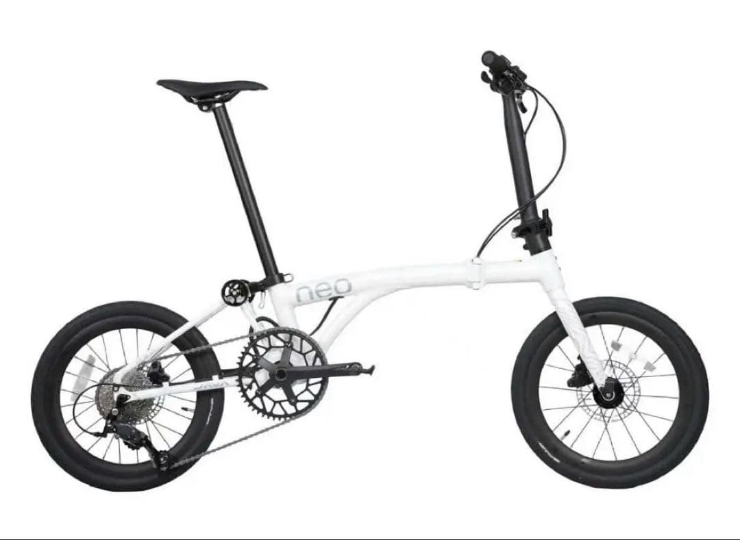 【新品】JAVA NEO 16インチ 349折り畳み自転車 9速 油圧ディスク