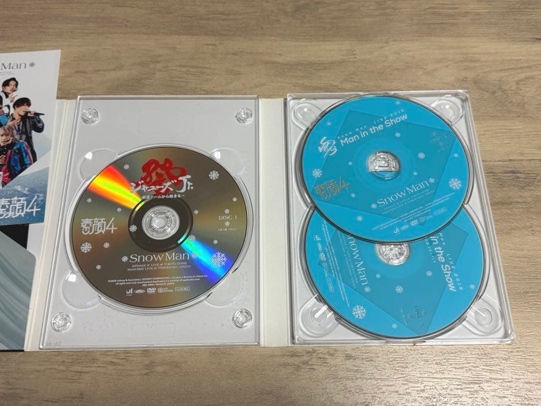  Man 素顔4 3枚組 DVD