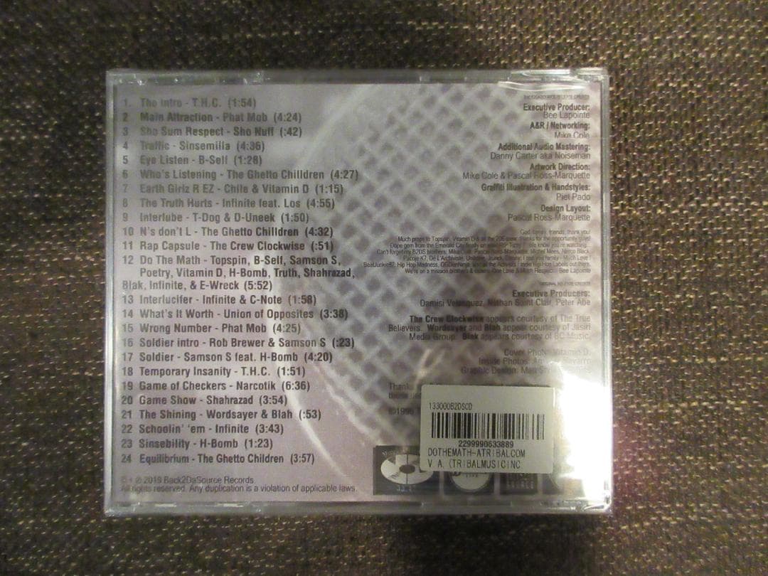 新品CD DO THE MATH - A TRIBAL COMPILATION