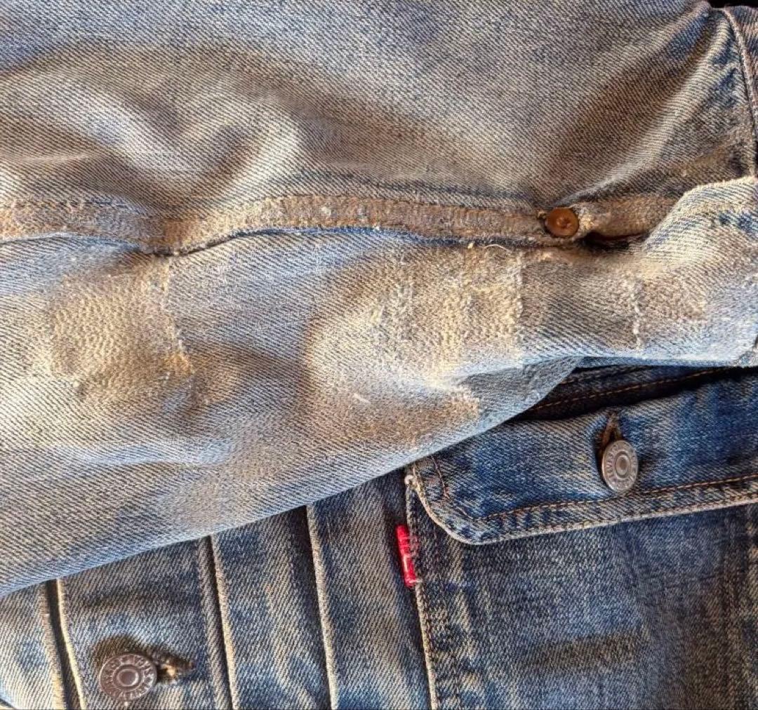 片面タブ！Levi's 507XX サイズ50 身幅63cm ハギ付き 革パッチ
