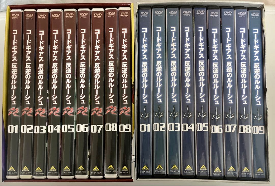 コードギアス 反逆のルルーシュ 1期・2期DVDセット