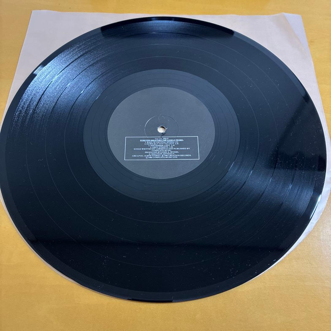 FELT 輸入12inchレコード　1985年