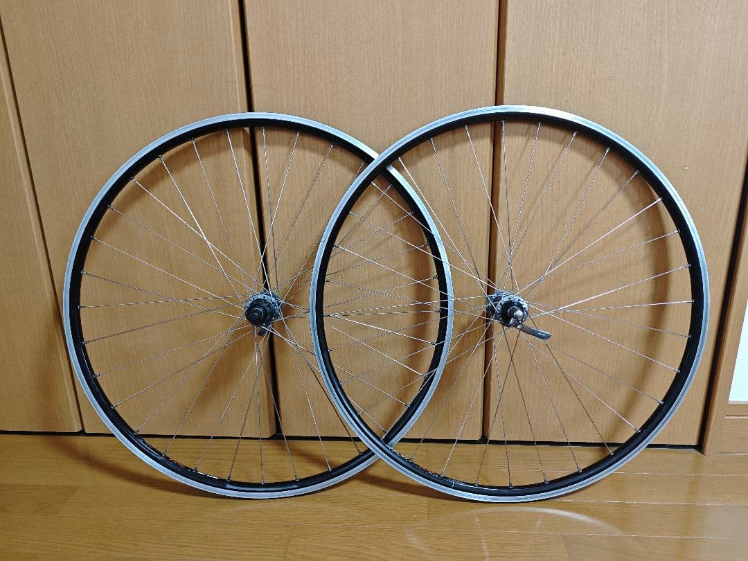 手組み700c 前後ホイールセット
