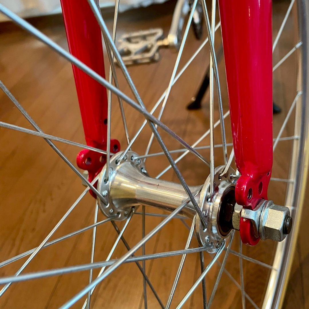 値下げ！引取り限定 AVASTA ピストバイク 固定ギア アルミハンドル 自転車