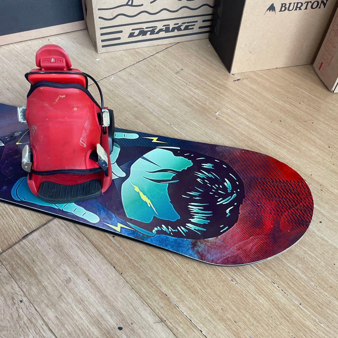 Capita×FLOW　キャピタ　フロー　バインディング付　スノーボードセット