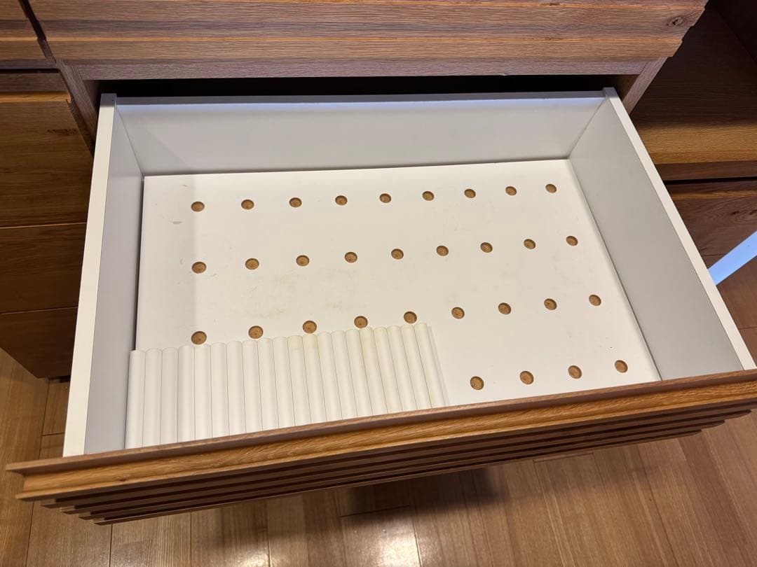 【美品】河口家具 キッチンボード 食器棚(クラッシュゲート、アクタス、カリモク