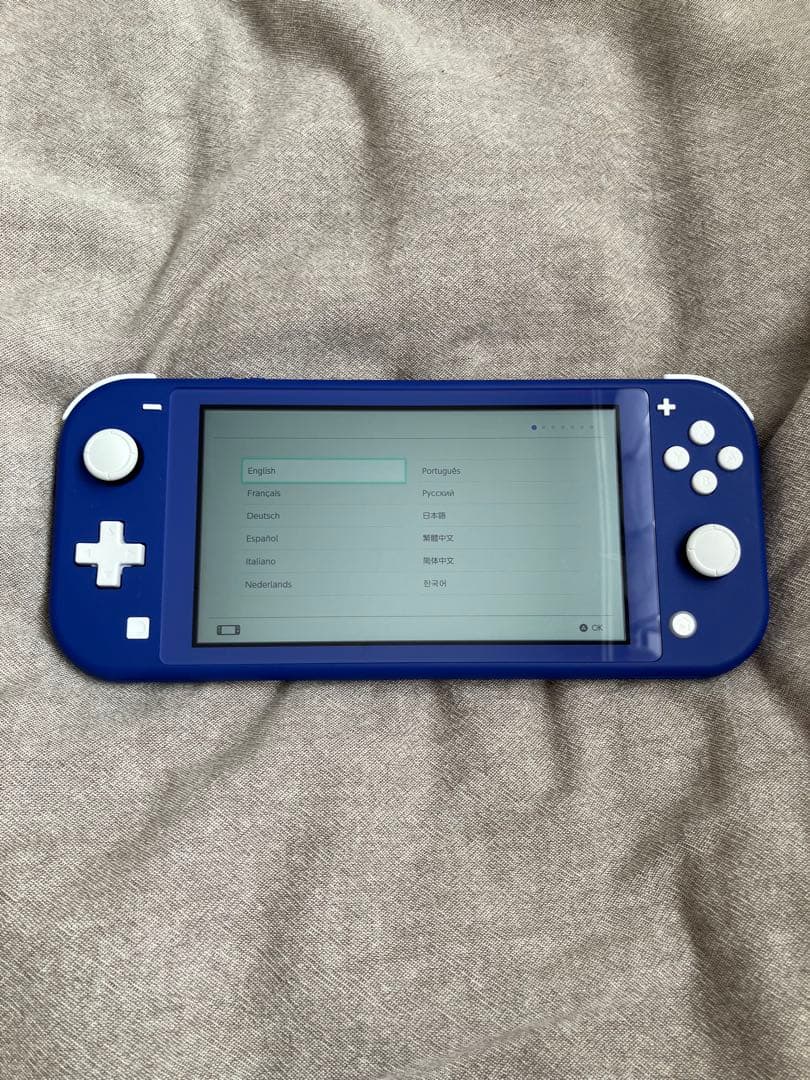 【美品】 Nintendo Switch Lite 本体 ブルー ケース付き