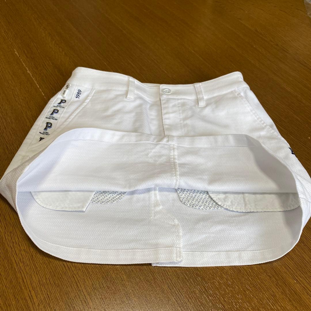 パーリーゲイツ　ゴルフ　セットアップ　モックネック　スカート　レディースＳ　美品