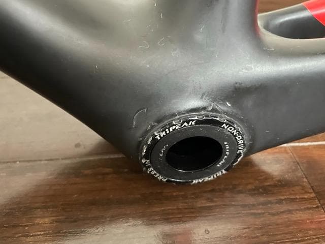 wilier zerosl size sフレームブラック/レッドセラミックBB付