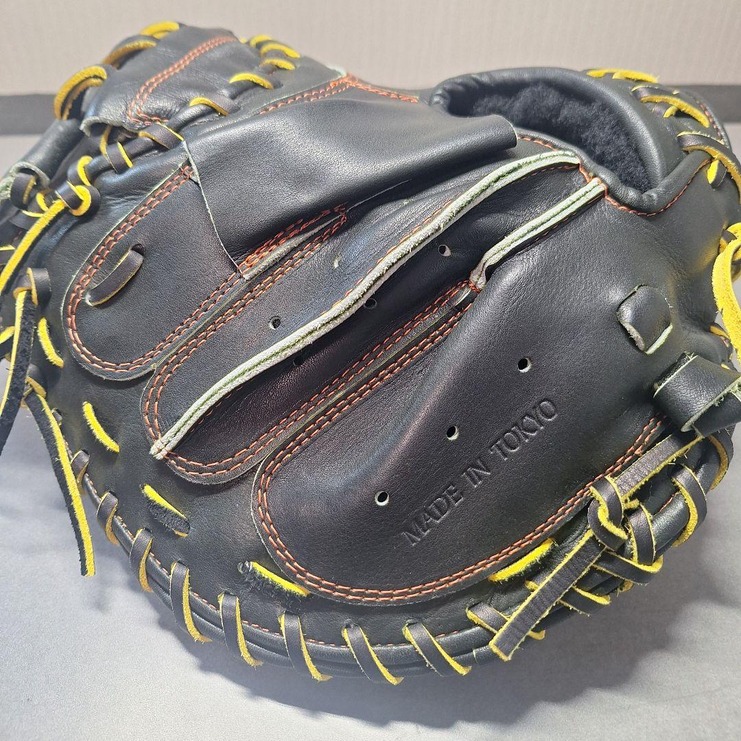 FROM BASE　硬式用　キャッチャーミット　フロムベース　和牛　日本製　黒