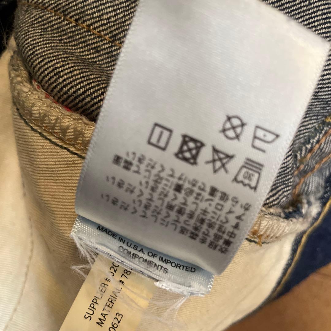 M*.様 国内正規　極美品　RRL ダブルアールエルSTRAIGHT LEG デ