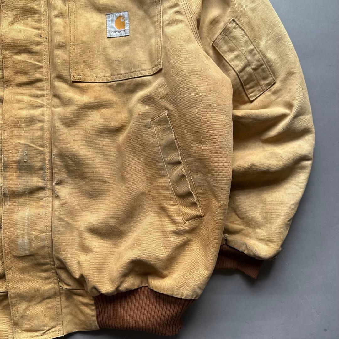 80s Carhartt カーハート ショートシベリアンパーカー ワーク 中綿