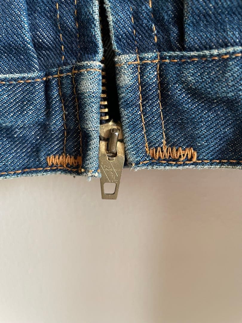 極上 60s Wrangler 24MJZ 縦ベル デニムジャケット 42 希少