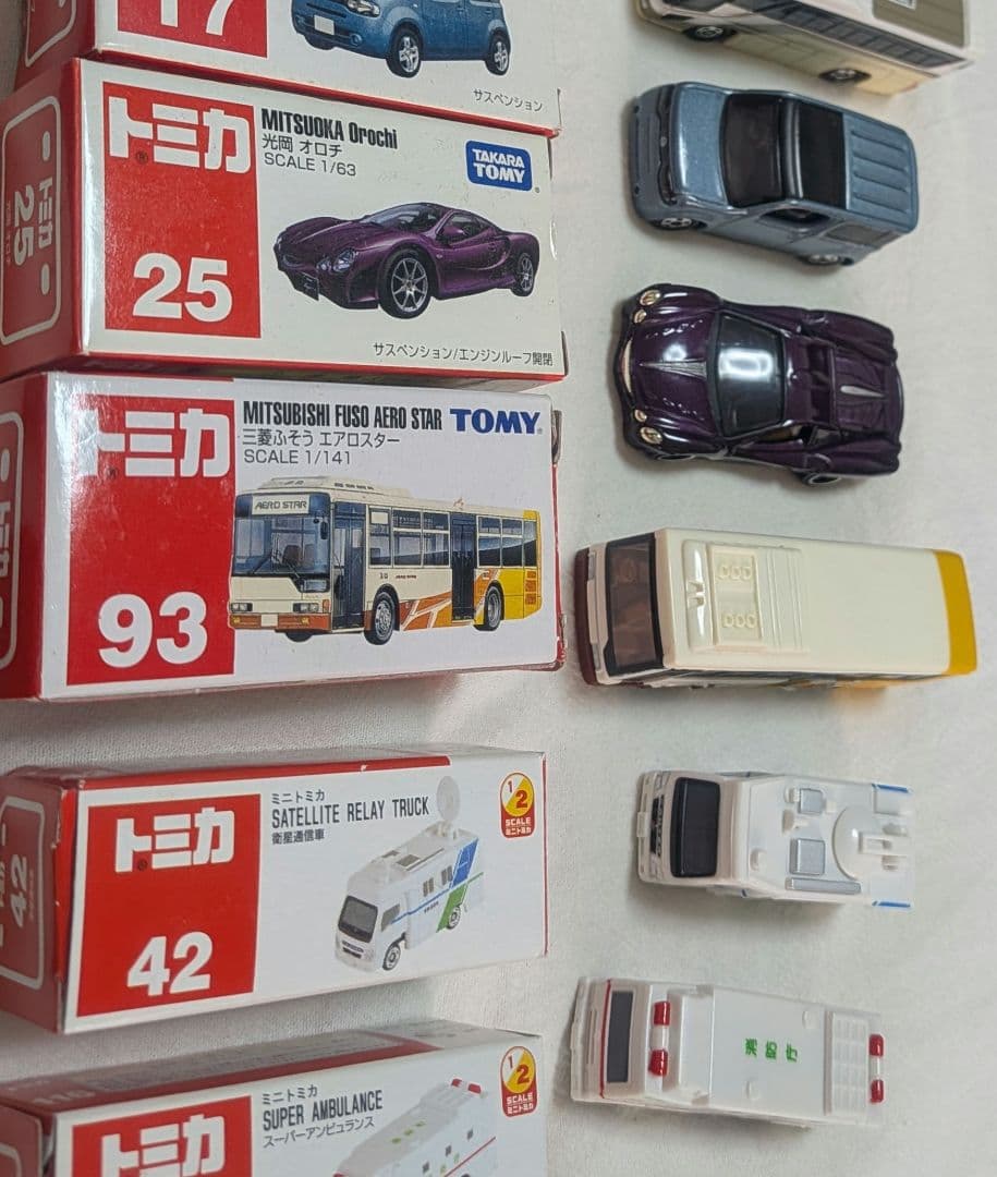 【中古・新品あり】トミカ いろいろ ミニカーセット 39台