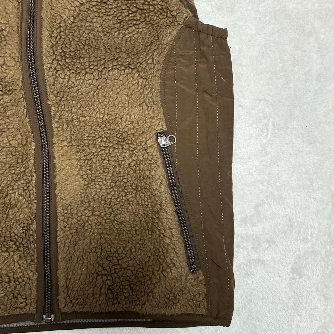 パタゴニア　ボアベスト　patagonia ブラウン　Mサイズ