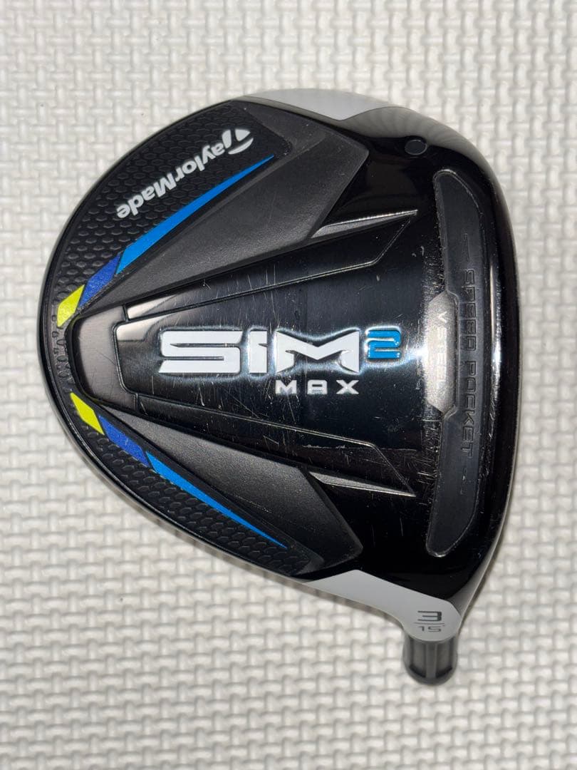 テーラーメイド　SIM2 MAX 3W （１5°）ヘッドのみ　NO1