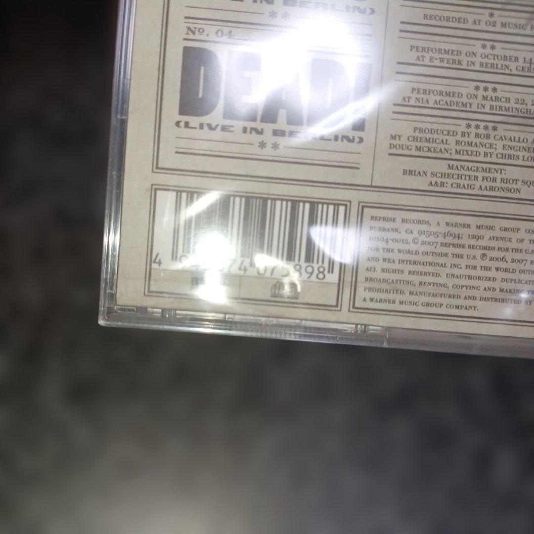 【新品未開封】MY CHEMICAL ROMANCE LIVE AND RARE