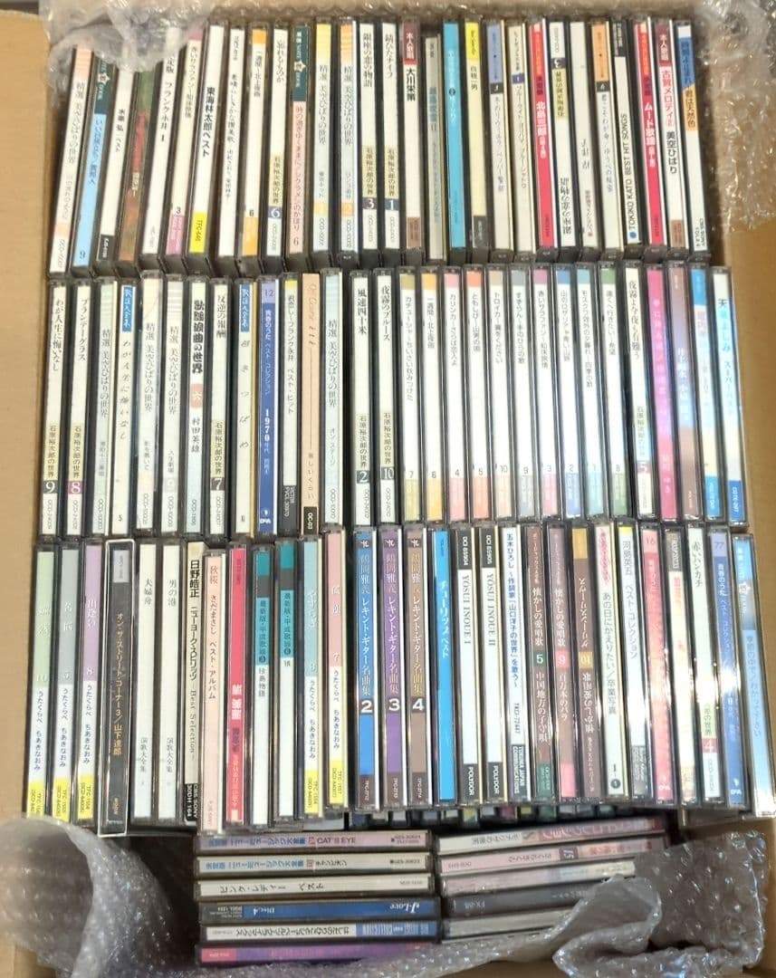 演歌 歌謡曲 歌手 邦楽オムニバス CD まとめ売り 処分 大量 約180枚