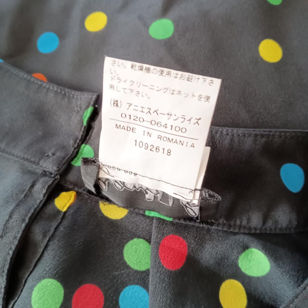 agnes b ドットノースリーブワンピース ルーマニア製　X4014