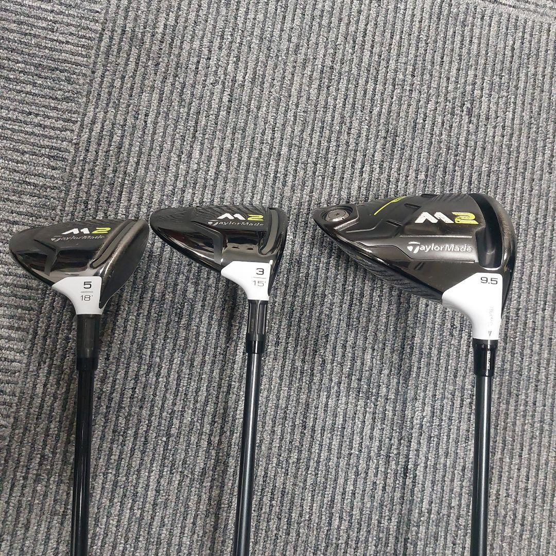 TaylorMade M2 ドライバー、3番5番セット