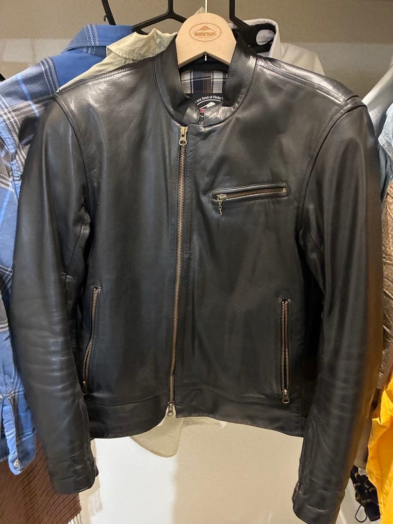 クシタニ　アフォードジャケット　K0660 レザージャケットLL 中古　廃盤希少