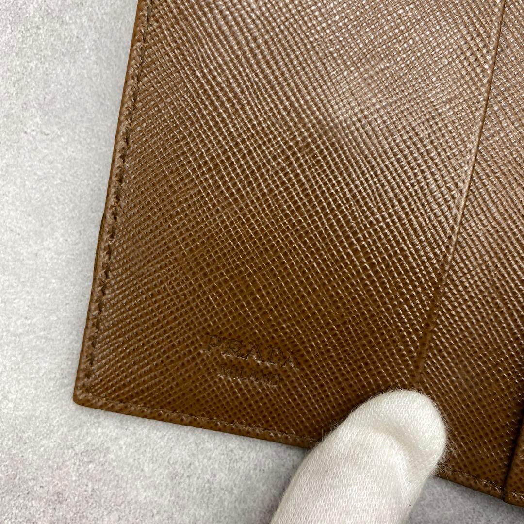 PRADA プラダ キーケース 6連 三角ロゴ TABACCO ナイロン