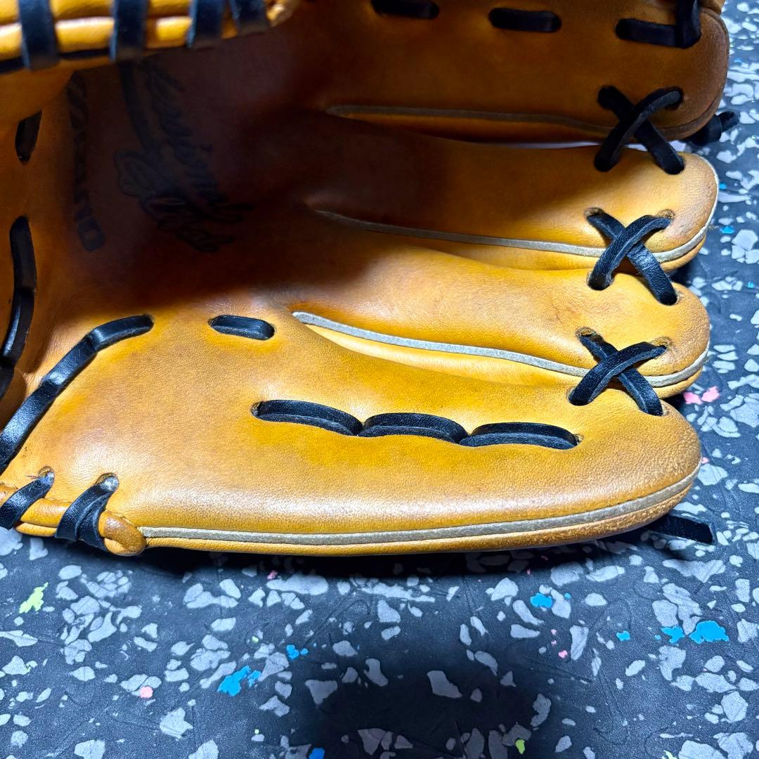 ミズノ 軟式用 内野手用グローブ プロフェッショナルグローバル バスケットウェブ