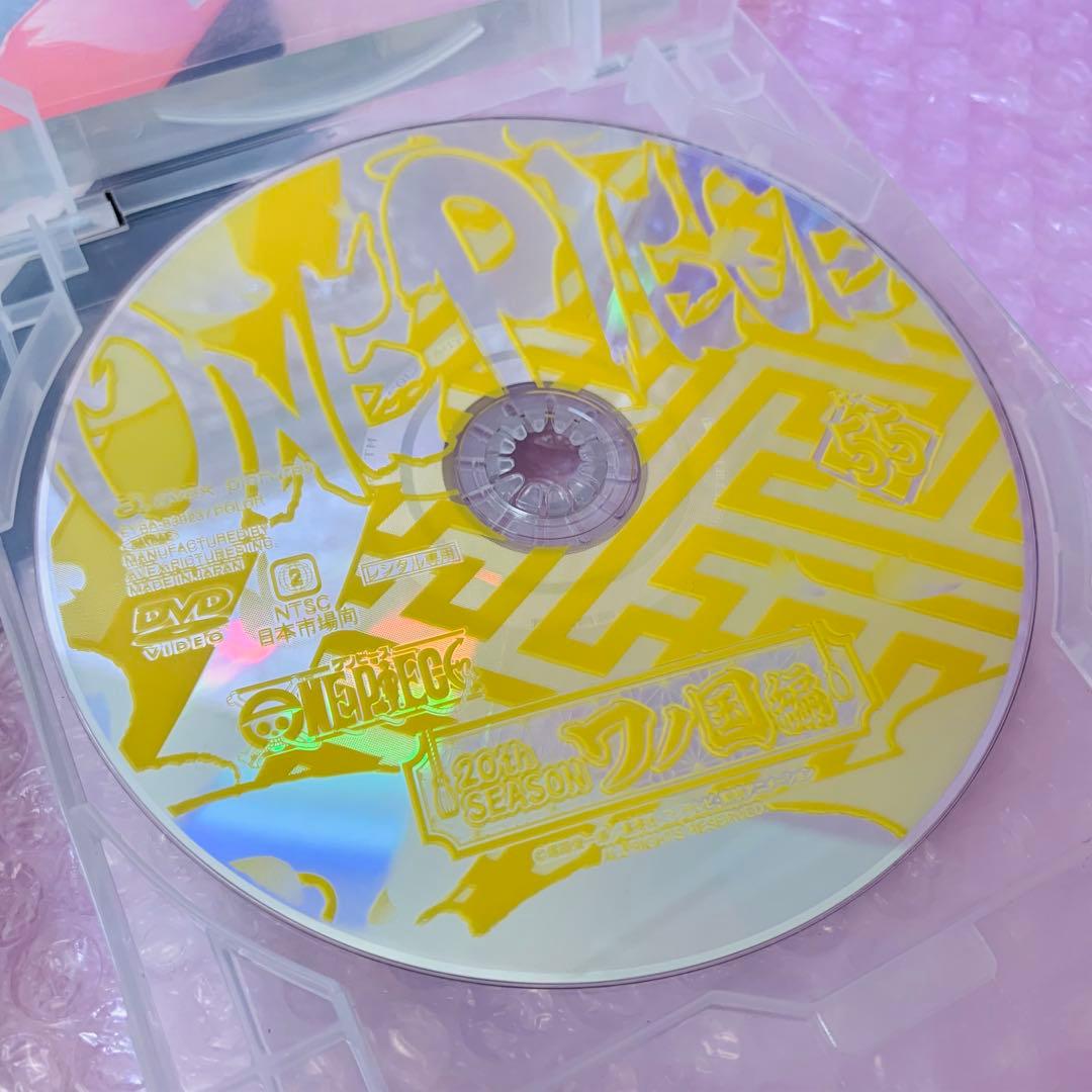 ケース付き　ワンピース 20THシーズン ワノ国編　DVD全巻セット　全55巻