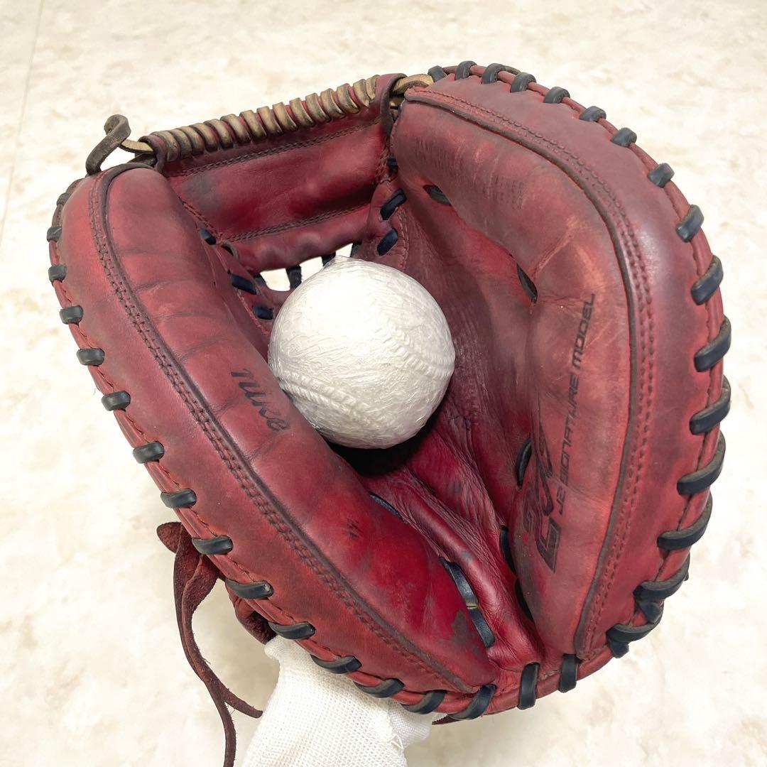 ⚾️ナイキ　シグネチャーモデル　軟式キャッチャーミット　JOH　城島健司　赤